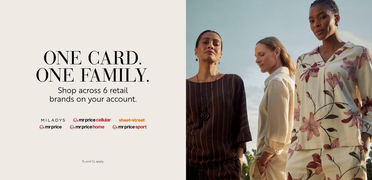 one card - shop many brands - mrpmoney account cards